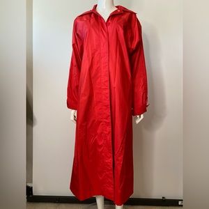 Red Hat Society Inspired Red Trench